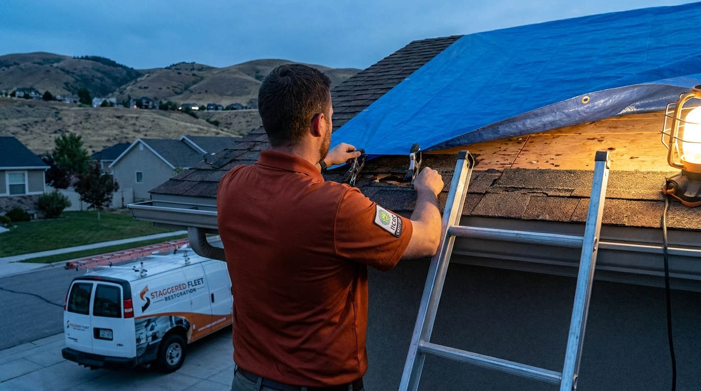 Wind Damage to Roof: What Utah Homeowners Should Do in the First 48 Hours